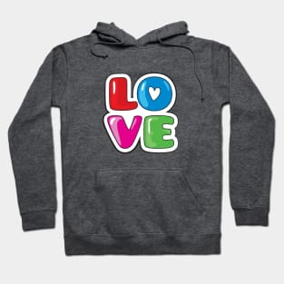 LOVE! Cute Valentine's Day Shirts & Gifts Hoodie